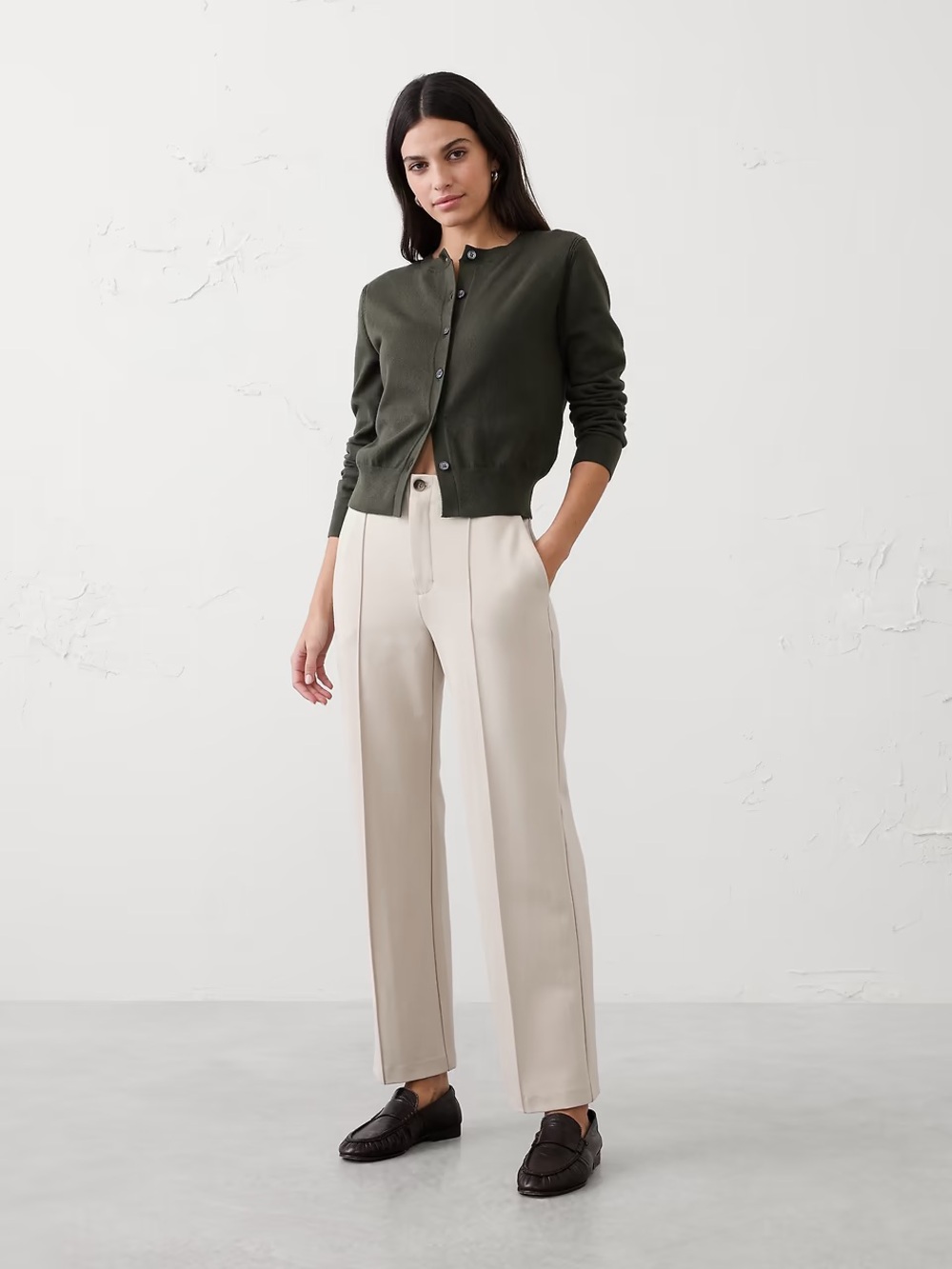 Banana Republic High-Rise Ponte Skinny Pant